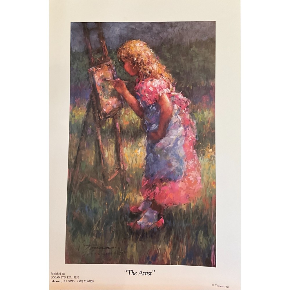 Toscano "The Artist" Print
